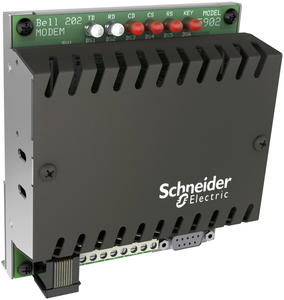 Модуль расширения 5902 FSK1200 baud 2/4 wire DE9S port TBUX297120 Schneider Electric - превью 2