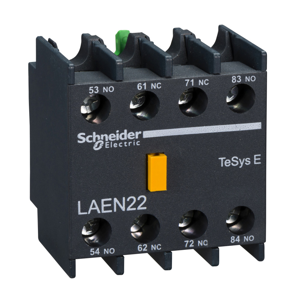 Блок контактный дополнительный 2НО+2НЗ LAEN22 Schneider Electric - превью 3