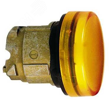 Головка сигнальной лампы желтая ZB4BV053 Schneider Electric - превью 6
