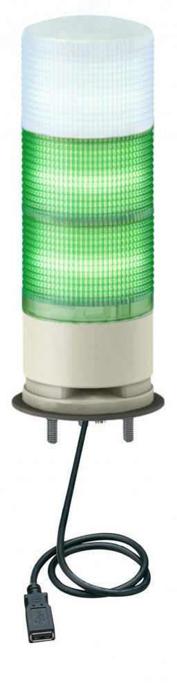 Колонна световая с USB подключением в сборе 6 мм мультицветная XVGU3SWV Schneider Electric - превью 7