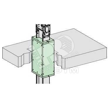 Комплект противоогневого барьера H244 L750 KTB0244CF7 Schneider Electric - превью