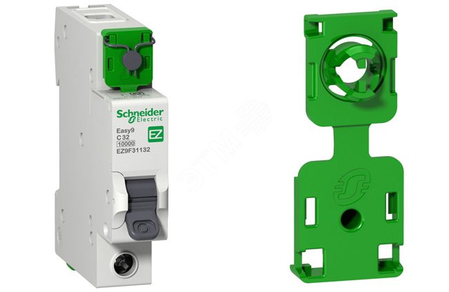 Пломбируемая клеммная заглушка для автоматических выключателей EZ9A26982 Schneider Electric - превью