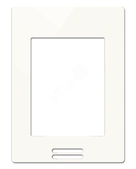 Панель лицевая глянцевая полупрозрачная белая FAS-03 Schneider Electric - превью
