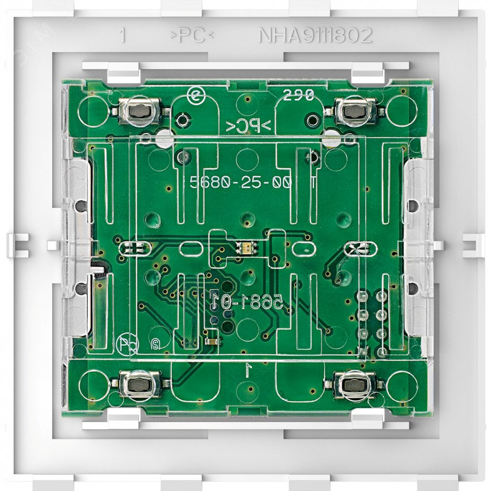 Модуль кнопочный D-Life PlusLink comfort 1-клавишный MTN5111-6000 Schneider Electric - превью 2