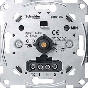 Механизм поворотного светорегулятора 315Вт MTN5136-0000 Schneider Electric - превью 5
