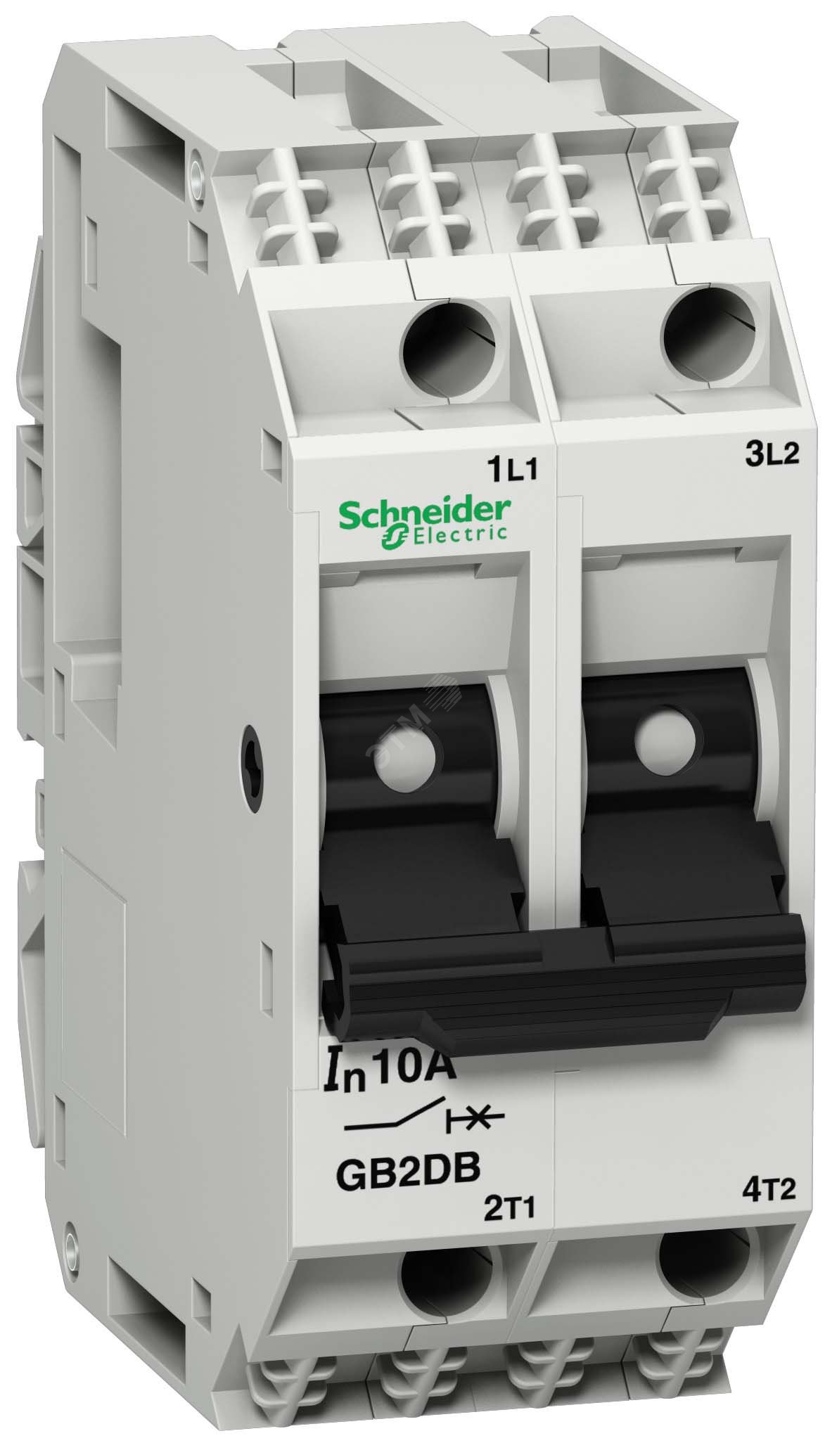 Выключатель автоматический для защиты электродвигателей 1A 2п GB2DB06 Schneider Electric - превью