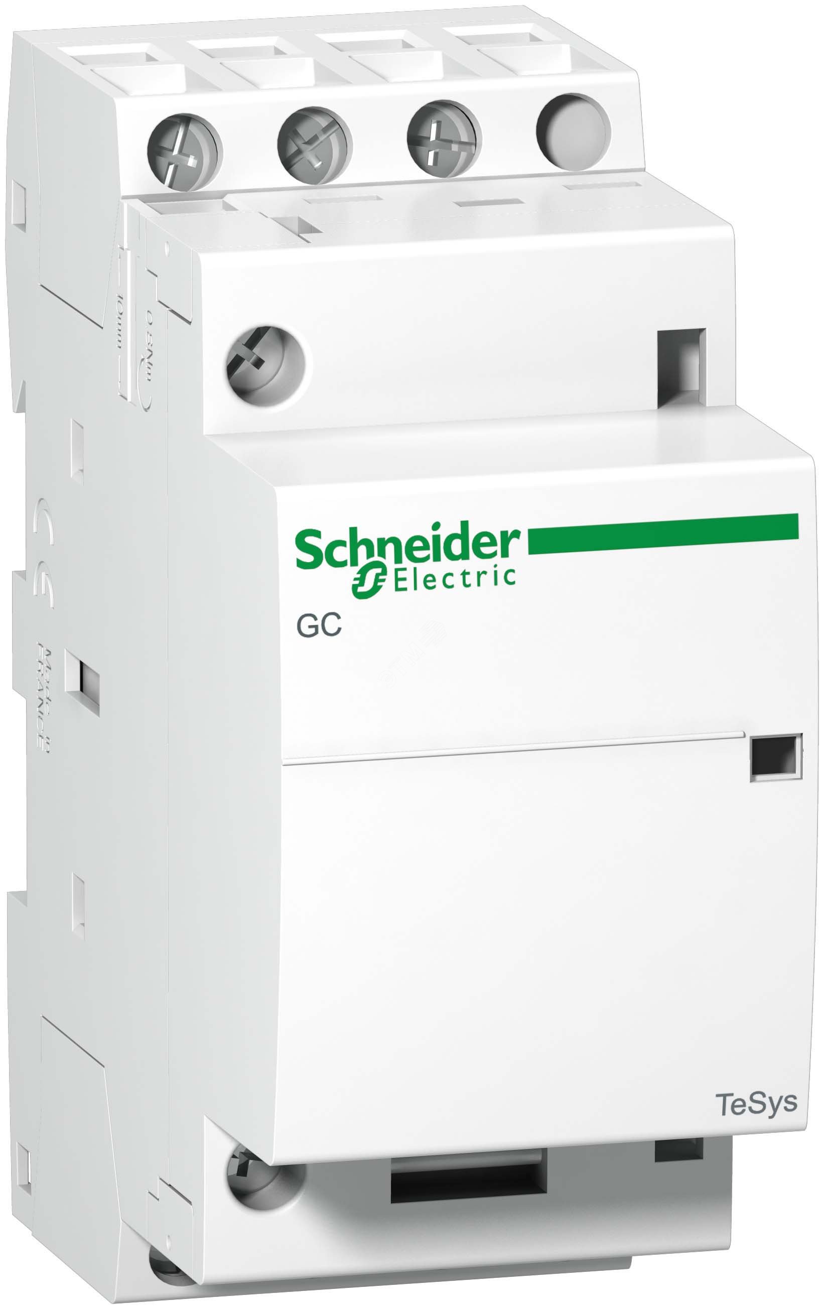 Контактор модульный 3п 3НО 16А 220В 50Гц GC1630M5 Schneider Electric - превью