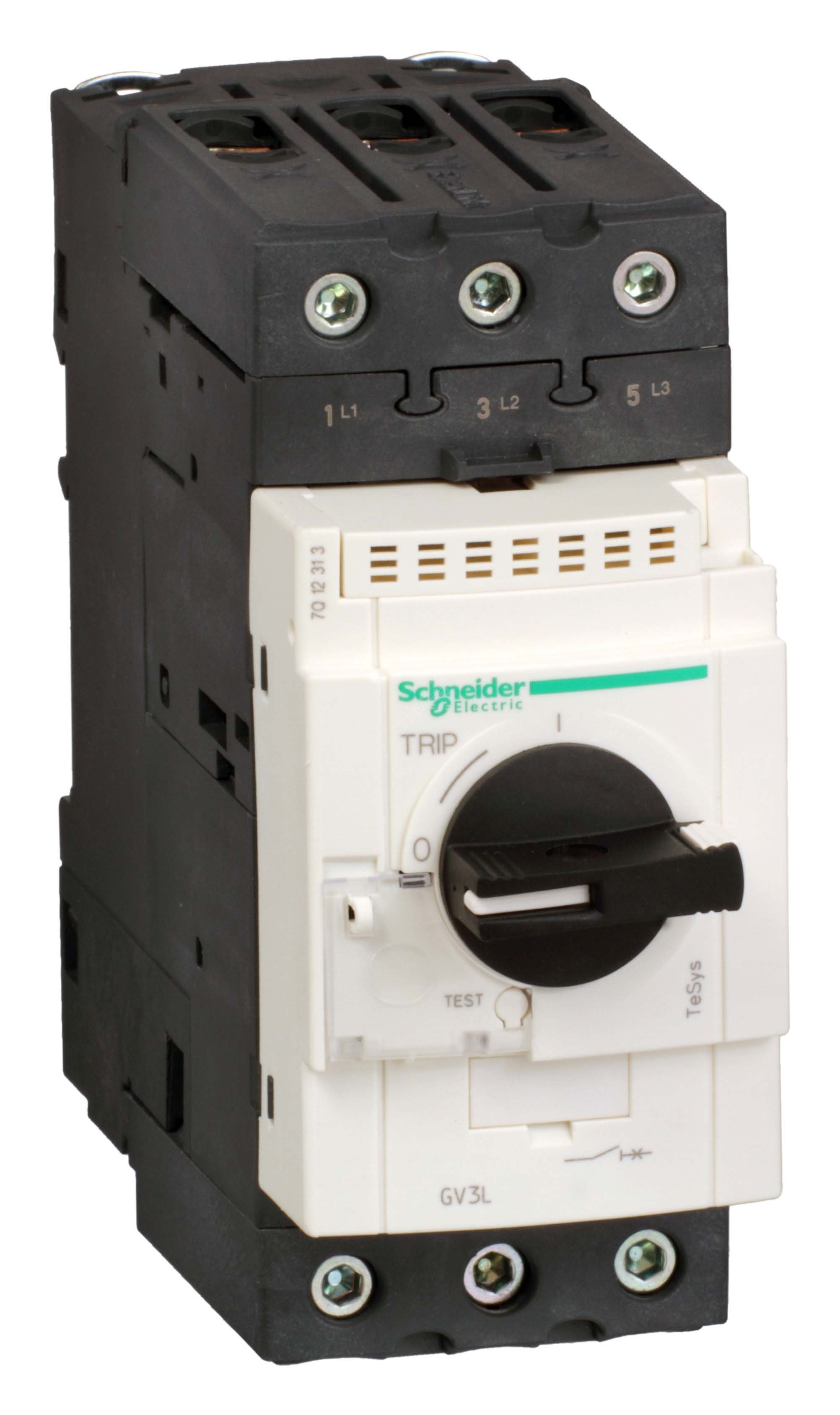 Выключатель автоматический для защиты электродвигателей 50А GV3 с магнитным расцепителем GV3L50 Schneider Electric - превью