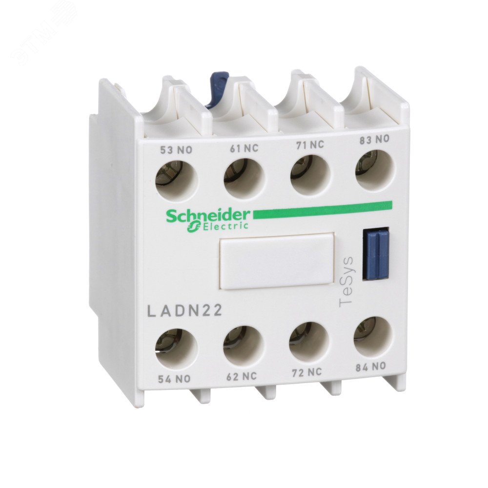 Блок контактный дополнительный к LC1-D фронтальный 2но+2нз LADN22 Schneider Electric - превью 4