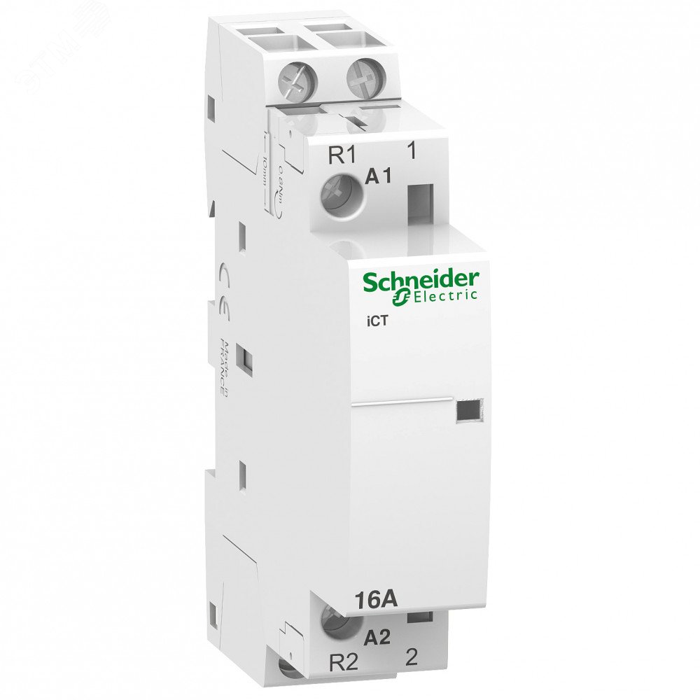 Контактор модульный iCT 16A 1НО 1НЗ 220В АС A9C22515 Schneider Electric - превью 2