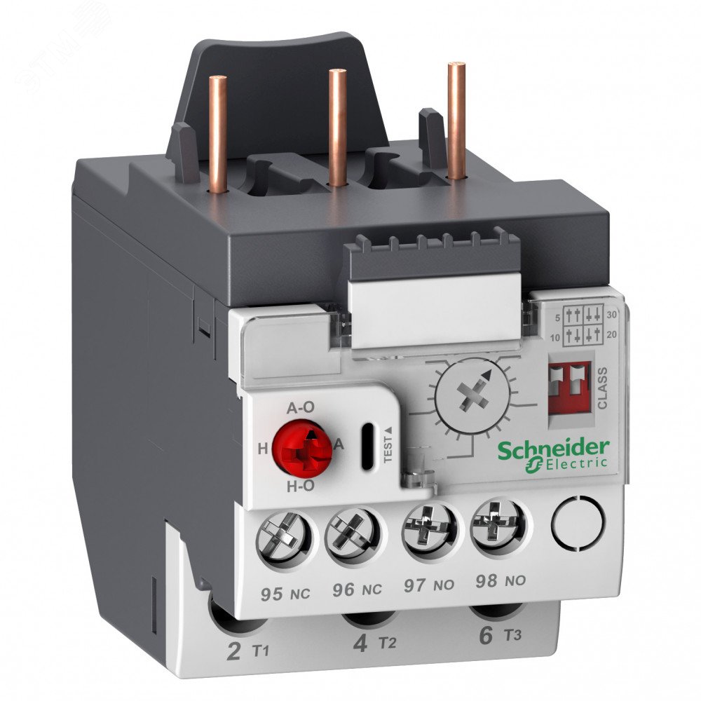 Реле перегрузки электронное 6.4-32А артикул LR9D32 Schneider Electric ...