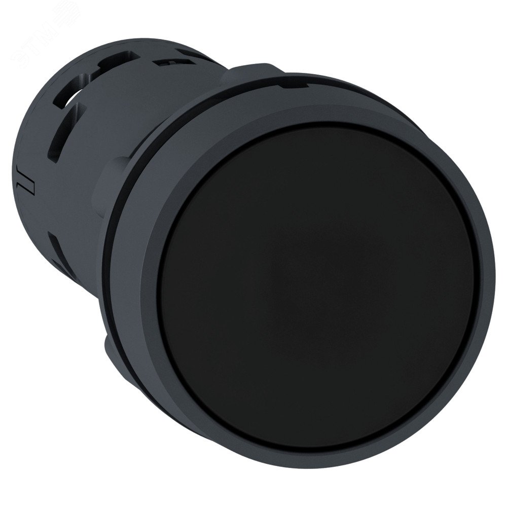 Кнопка черная с возвратом 22мм 1но XB7NA21 Schneider Electric - превью 3