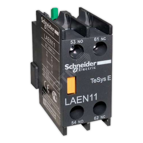 Блок контактный дополнительный 1НО+1НЗ LAEN11 Schneider Electric - превью 2