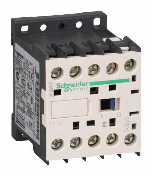 Пускатель магнитный 6А = 12В 1НО LP1K LP1K0610JD Schneider Electric - превью