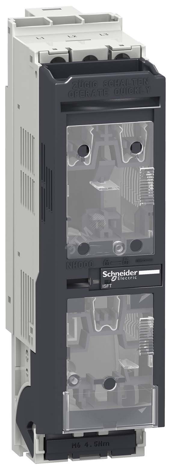 Разъединитель с предохранителем трехполюсный ISFT100N/DIN (000) LV480752 Schneider Electric - превью