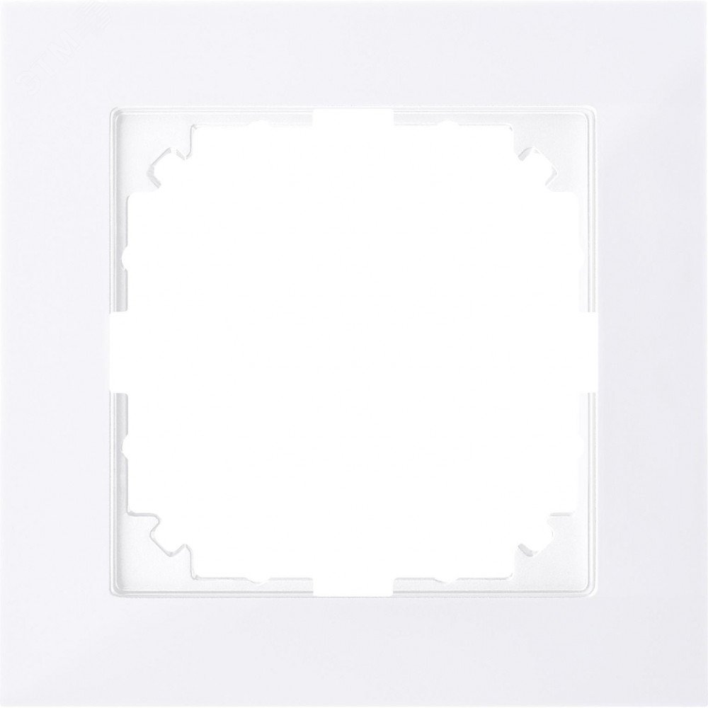 M-Pure Рамка 1 пост бриллиантовый белый MTN4010-3625 Schneider Electric - превью 5