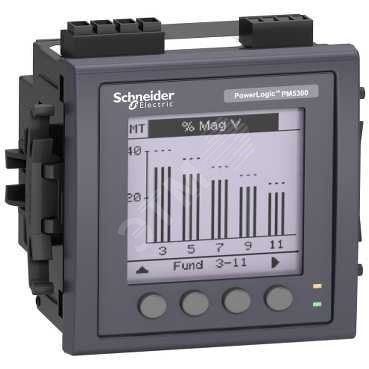 Измеритель мощности PM5330, RS-485, 2DI/2DO, до 31-й гармоники METSEPM5330RU Schneider Electric - превью