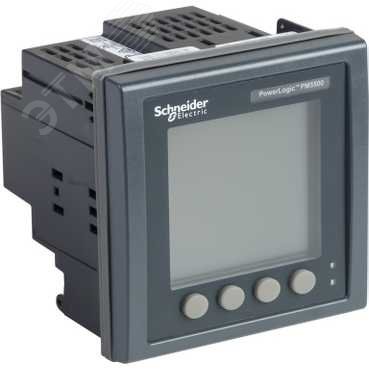 Измеритель мощности PM5560, 2 Ethernet, RS-485, до 63-й гармоники METSEPM5560RU Schneider Electric - превью