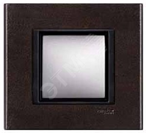 Изображение товара Рамка 1 пост кожа персидский сафьян Schneider Electric