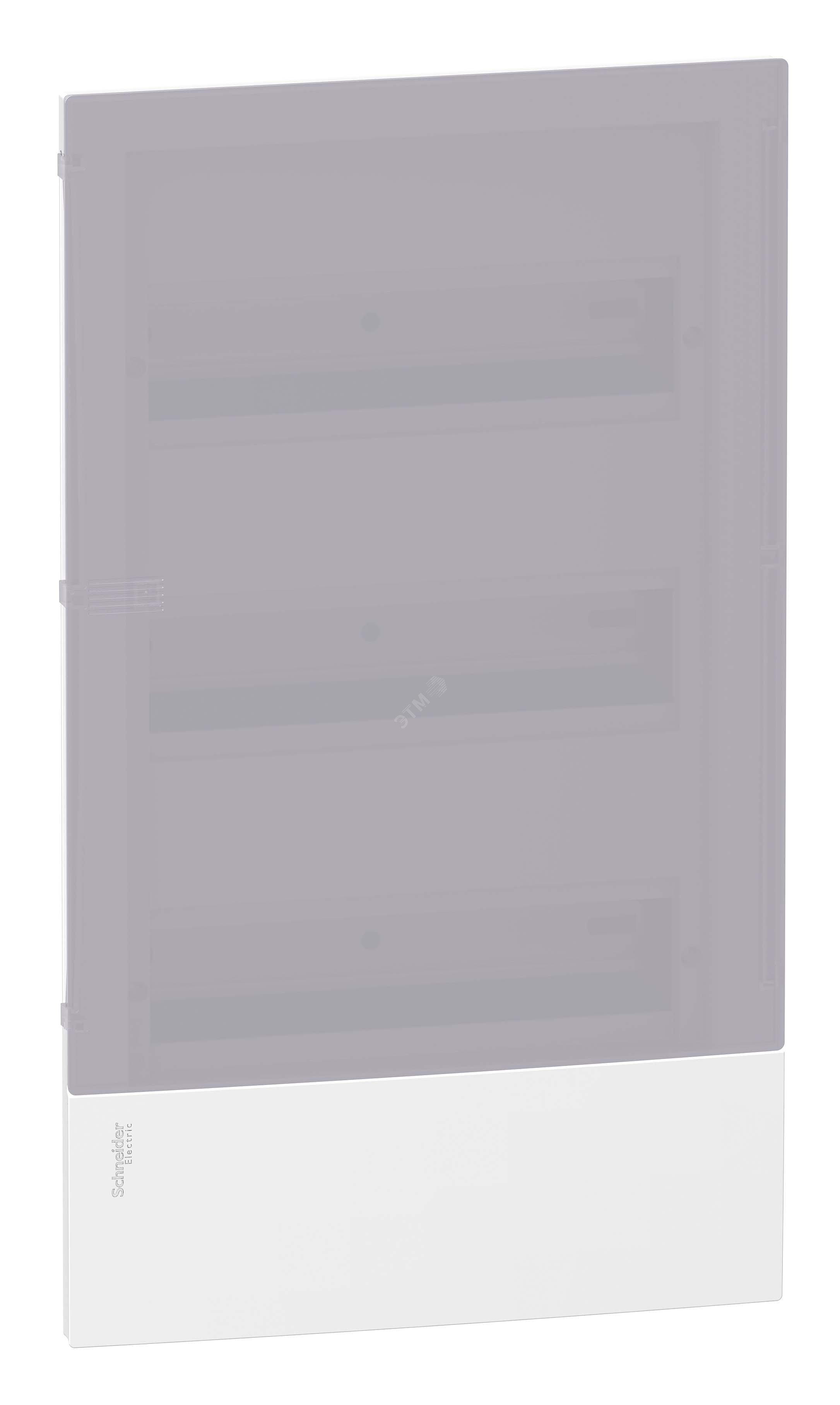 Щит распределительный встраиваемый ЩРв-П-36 IP40 пластиковый прозрачная дверь белый Mini Pragma NEW MIP22312S Schneider Electric - превью