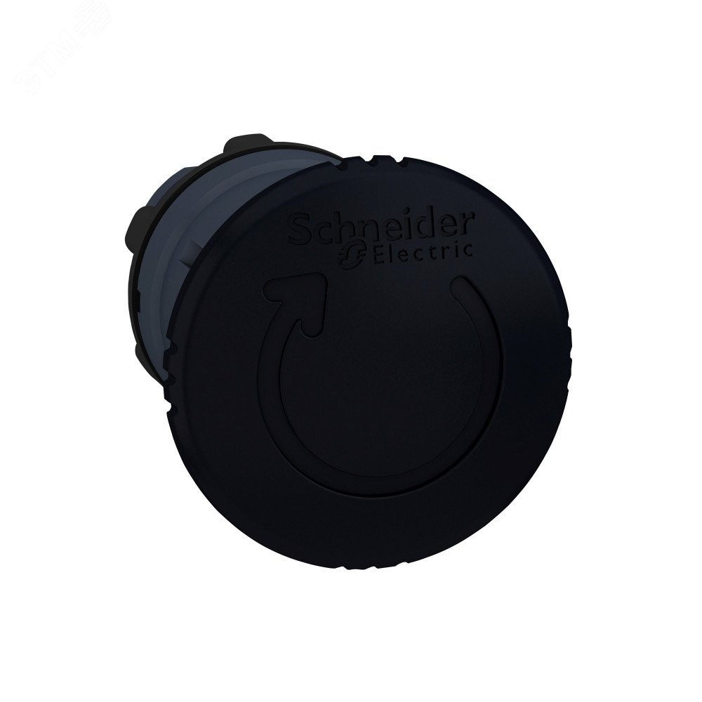 Головка аварийного останова 22мм черная ZB5AS52 Schneider Electric - превью 3