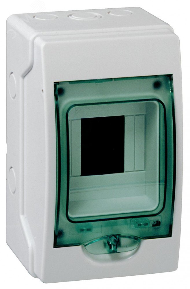 Щит распределительный навесной ЩРн-П-4 IP65 пластиковый прозрачная дверь белый Kaedra 13976 Schneider Electric - превью 3