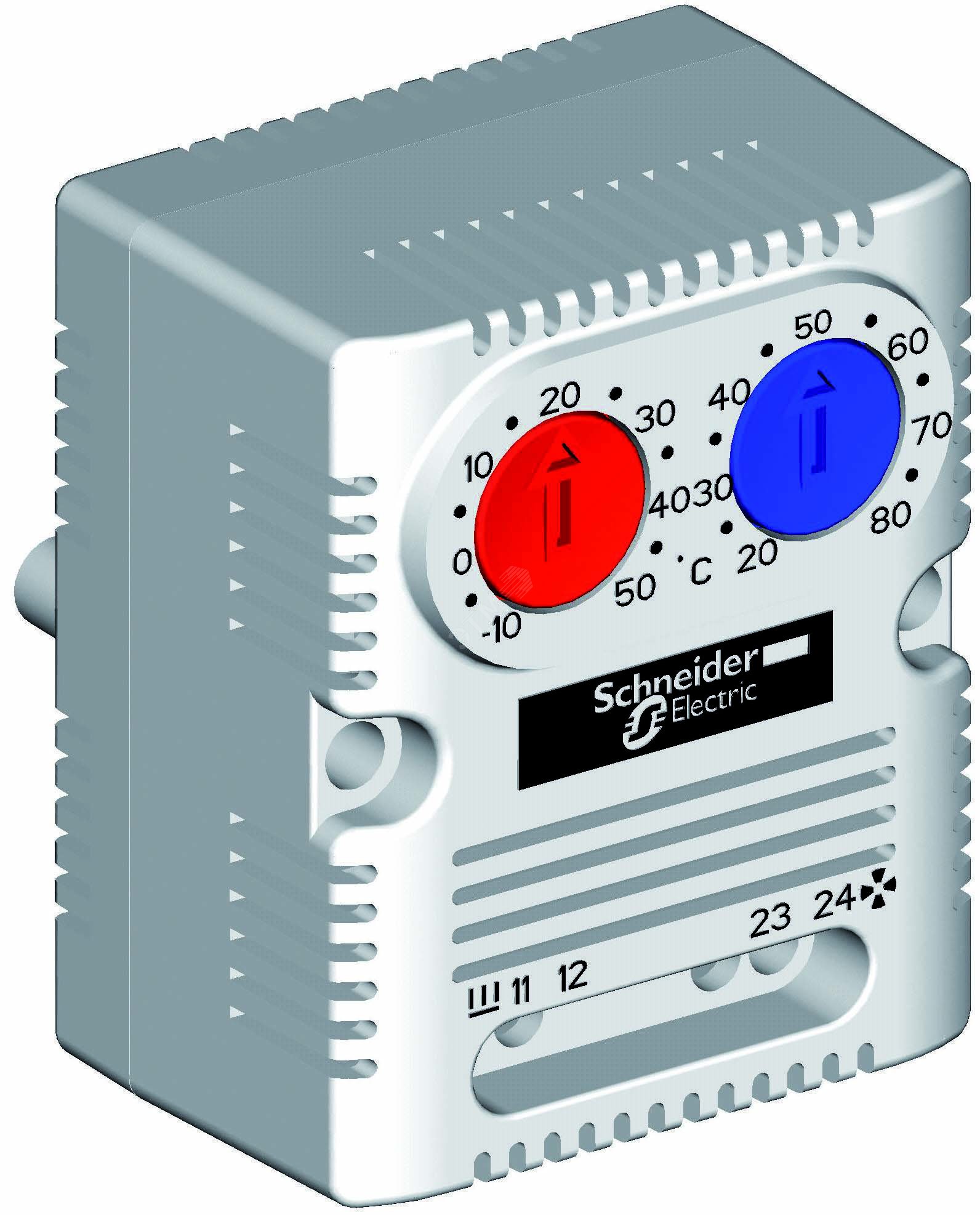 Термостат с двумя регулируемыми уставками NSYCCOTHD Schneider Electric - превью 2