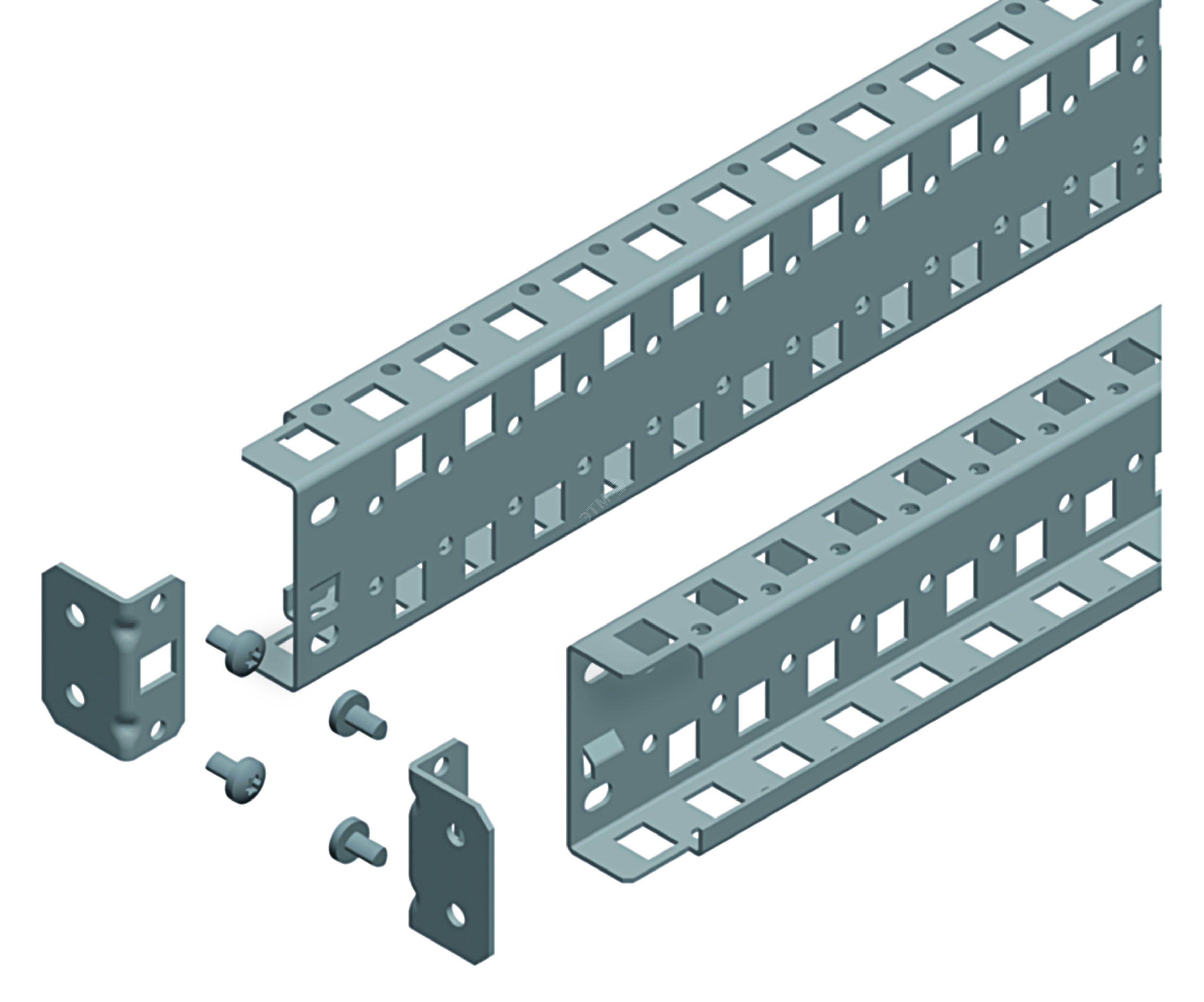 Изображение товара Рейка универсальная поперечная двухрядная Schneider Electric NSYSUCR6540