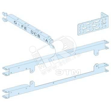 Изображение товара Плата монтажная для NS630 3п Schneider Electric серия Prisma P 500х650 мм сталь