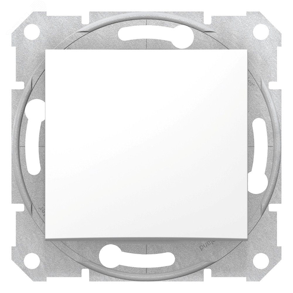 Sedna Переключатель одноклавишный в рамку белый схема 6 SDN0400121 Schneider Electric - превью 6