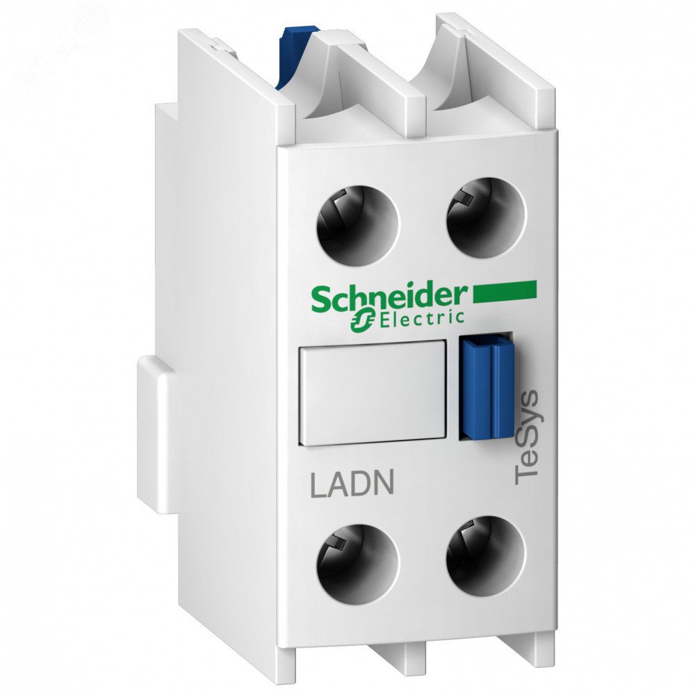 Блок контактный дополнительный к LC1-D фронтальный 1но+1нз LADN11 Schneider Electric - превью 3