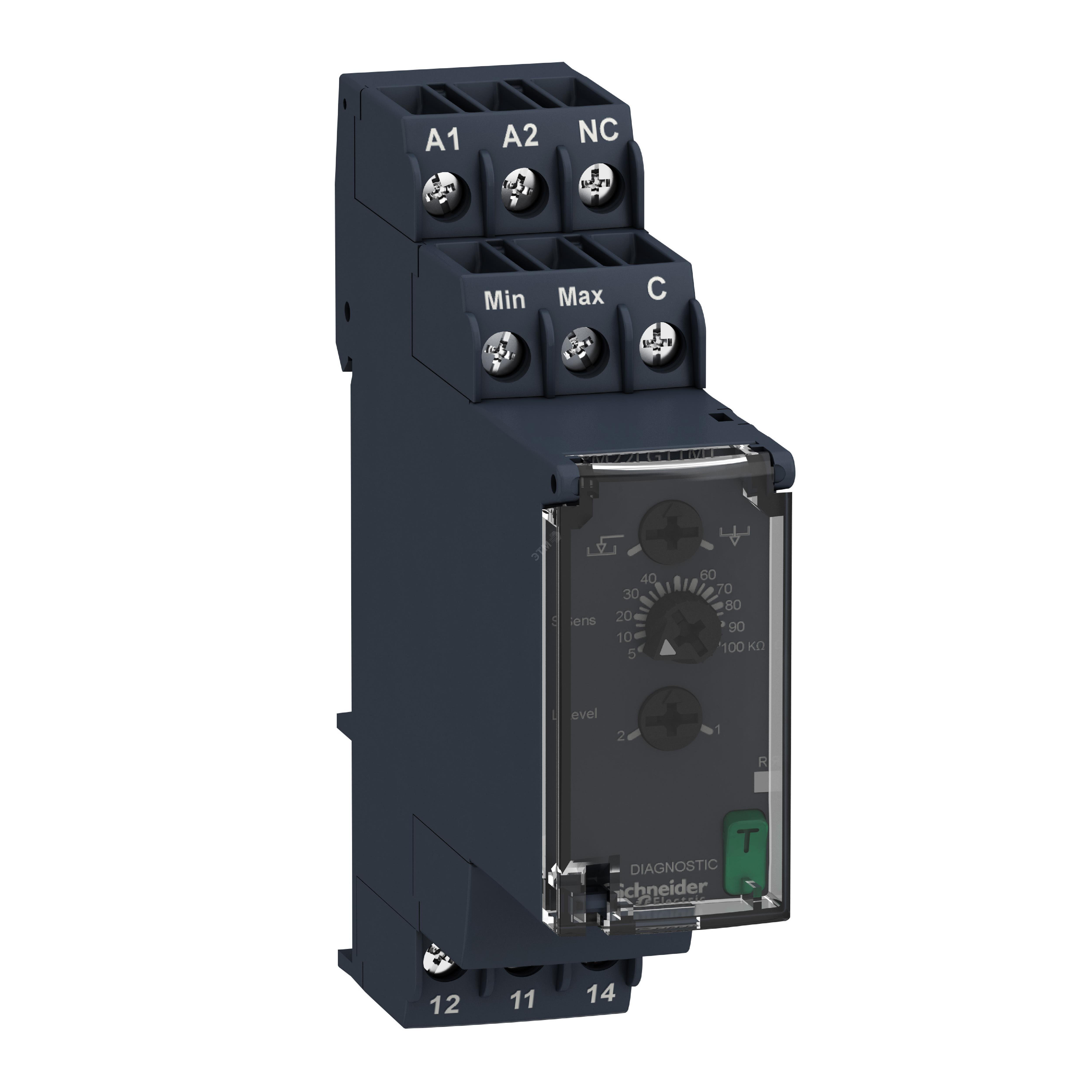 Реле контроля уровня жидкости 380-415В RM22LG11MT Schneider Electric - превью 2