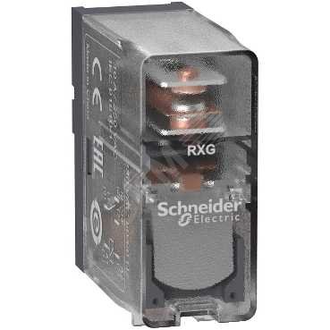 Реле промежуточное 10А 1С/О ~220В RXG15M7 Schneider Electric - превью 2