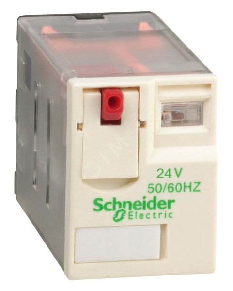 Реле 2CO 24В переменного тока RXM2AB1B7 Schneider Electric - превью 2