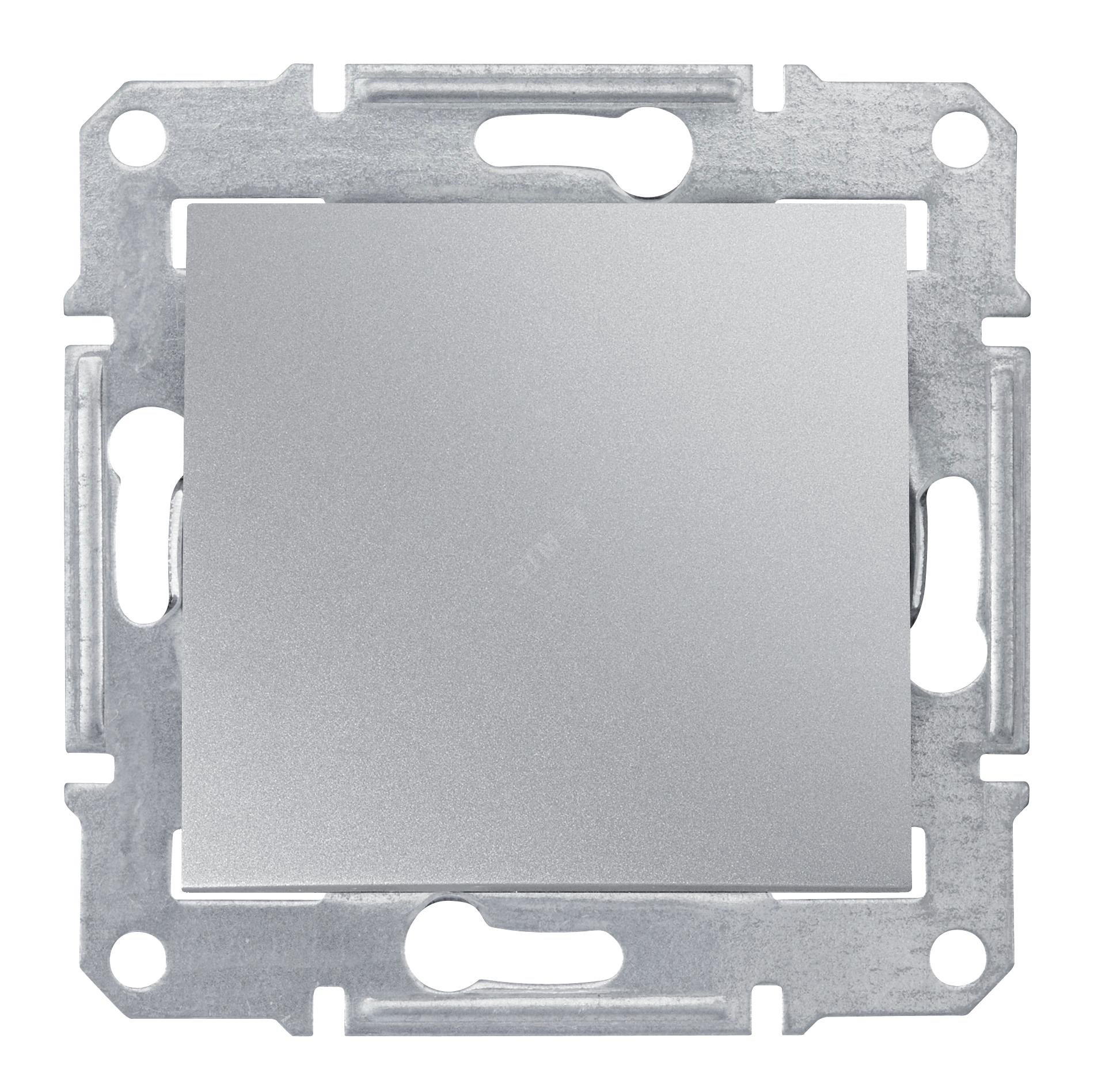Выключатель одноклавишный, в рамку, алюминий SDN0100160 Schneider Electric - превью