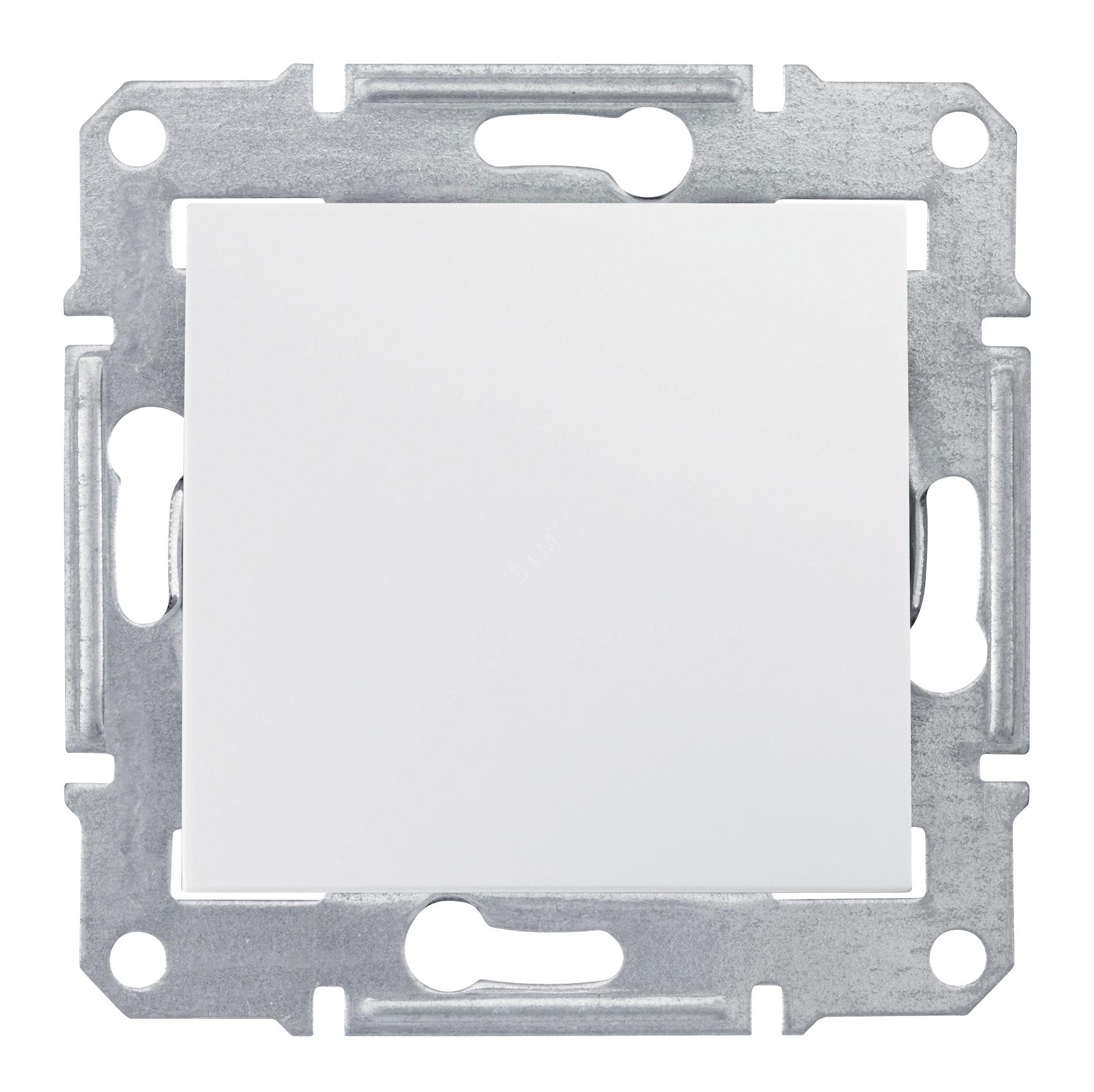 Выключатель одноклавишный, в рамку, белый кнопочный SDN0700121 Schneider Electric - превью