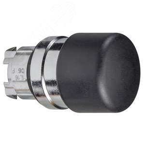 Головка кнопки грибовидной 30мм черная ZB4BC24 Schneider Electric - 2
