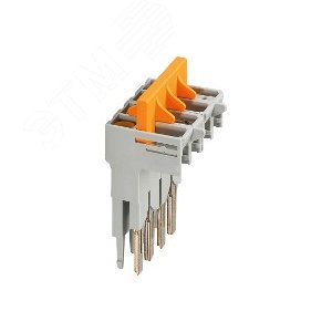 Соединитель 4 точки подключения оранжевый для NSYTRV62TTD NSYTRASJ4 Schneider Electric - 4