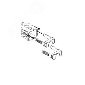 КРЕПЛЕНИЕ USB КАБЕЛЕЙ/MAGELIS XBT XBTZGCLP2 Schneider Electric - 5