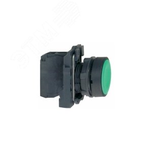 Кнопка зеленая без фиксации 22 мм 1но XB5AA31 Schneider Electric - 6
