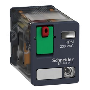Реле 2CO светодиод 230В AC RPM22P7 Schneider Electric - 3