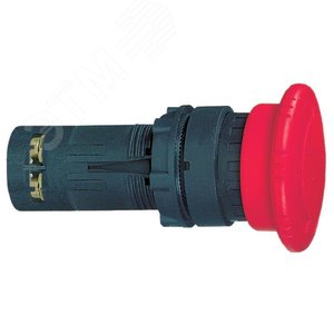 Кнопка грибовидная с фиксацией поворотная 1НО+1НЗ красная XB7ES545P Schneider Electric - 4