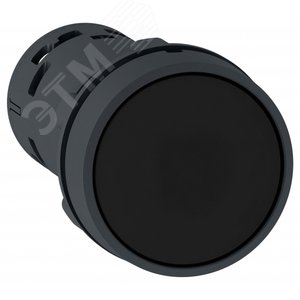 Кнопка черная с фиксацией 22мм но+нз XB7NH25 Schneider Electric - 2