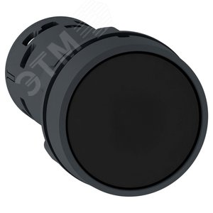 Кнопка черная с фиксацией 22мм но+нз XB7NH25 Schneider Electric - 4