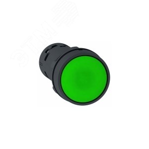 Кнопка зеленая возвратная 22мм но+нз XB7NA35 Schneider Electric - 5
