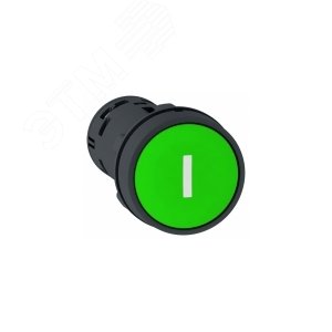 Кнопка 22мм зеленая с возвратом 1НО I XB7NA3131 Schneider Electric - 5