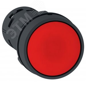 Кнопка красная возвратная 22мм но+нз XB7NA45 Schneider Electric - 2