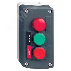 Пост кнопочный 2 кнопки с возвратом XALD361M Schneider Electric - 3
