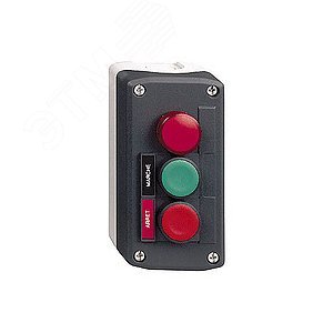 Пост кнопочный 2 кнопки с возвратом XALD361M Schneider Electric - 5