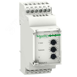 Реле контроля фаз повышения/понижения напряжения 15-600В RM35UA13MW Schneider Electric - 4